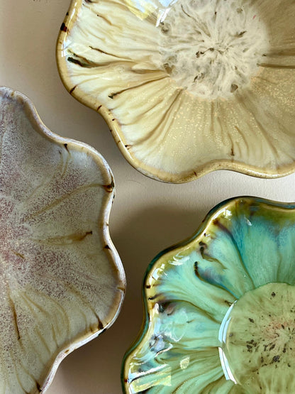 Curly bowl - Beige