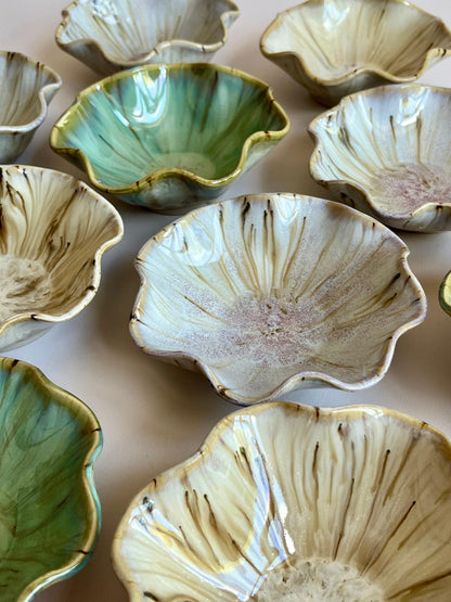 Curly bowl - Beige